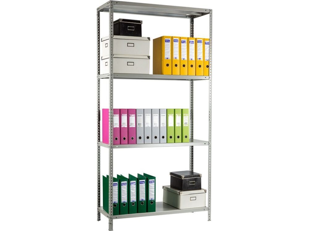 Медицинский стеллаж СТМ MS 160KD/70х30/4 цвет: серый — изображение 2